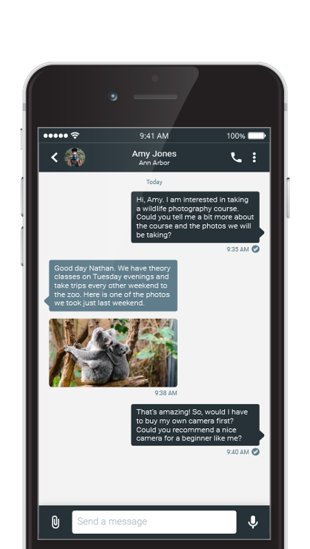 Start a conversation